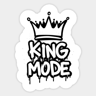 King Mode Sticker